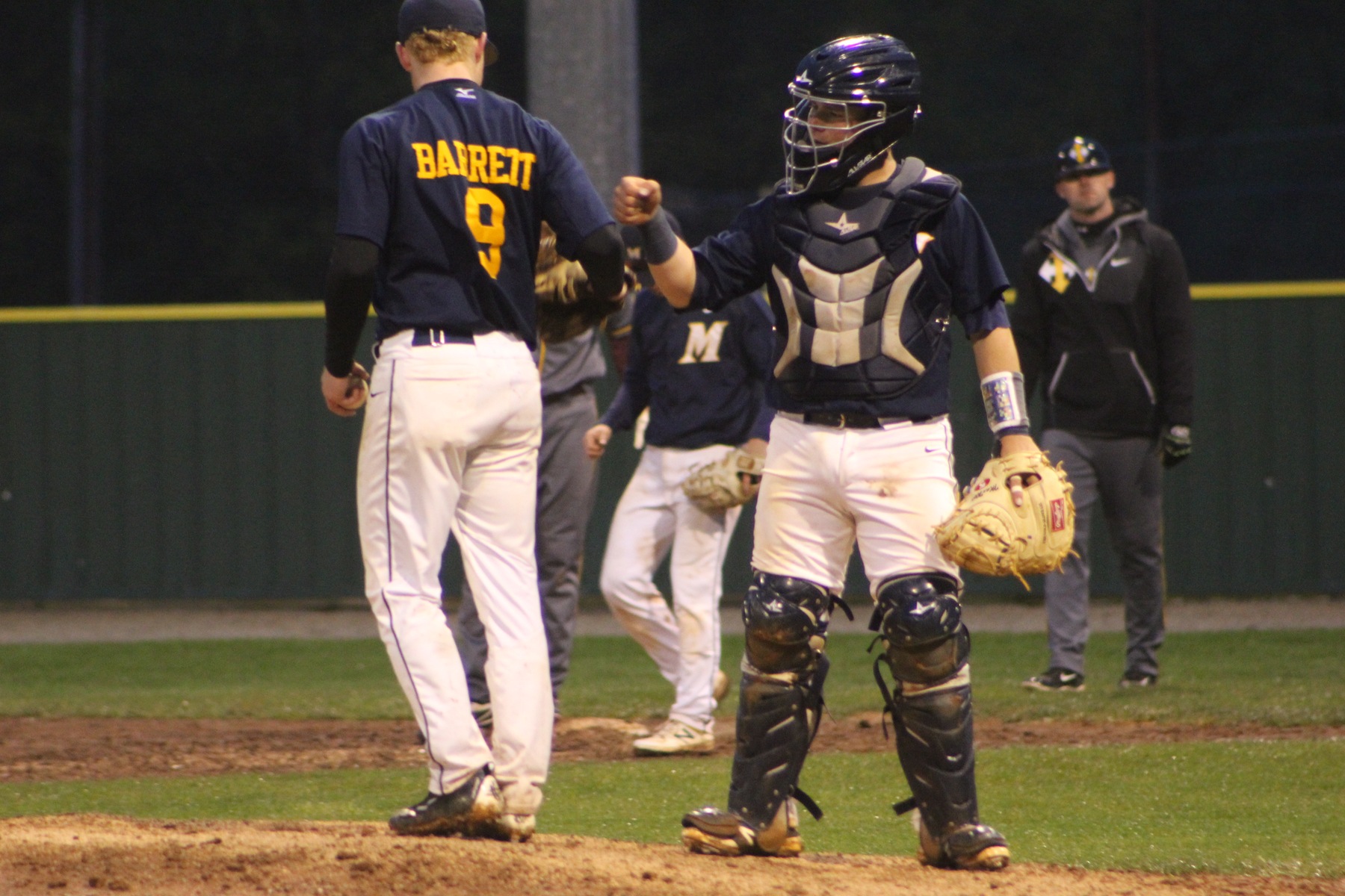 MCC baseball swept Indian Hills CC in Centerville on Friday night