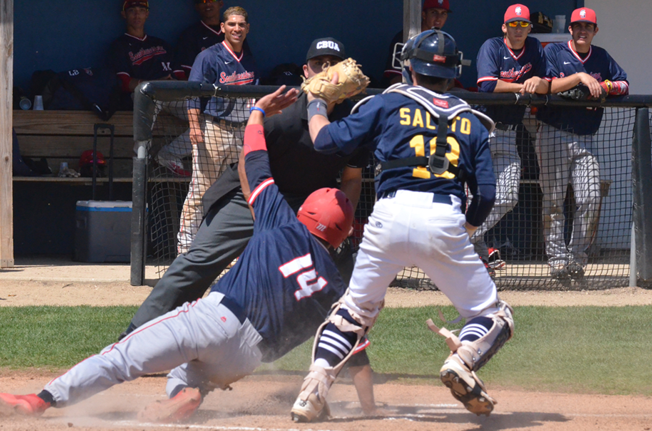 The MCC baseball team suffered a pair of losses to Southwestern CC on Sunday afternoon at Shawn Williams Field