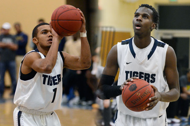 Mike Rodriguez (L) and Troidell Carter have been named to the All-Region XI Second-Team
