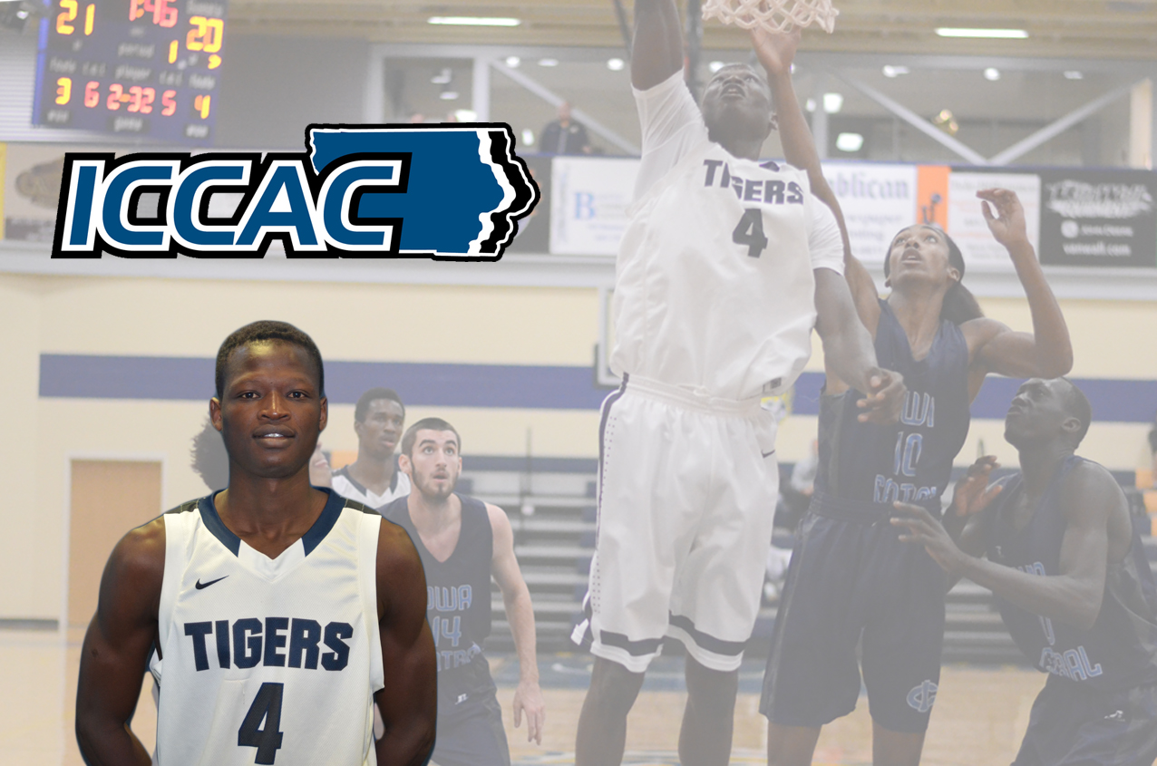 Freshman Mohamed Thiam has been named the ICCAC Player of the Week for the second time this season