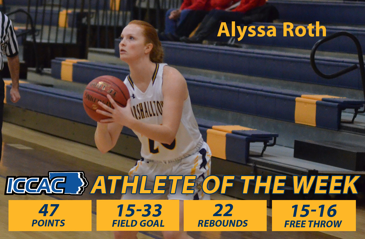 Alyssa Roth Earns ICCAC Athlete of the Week