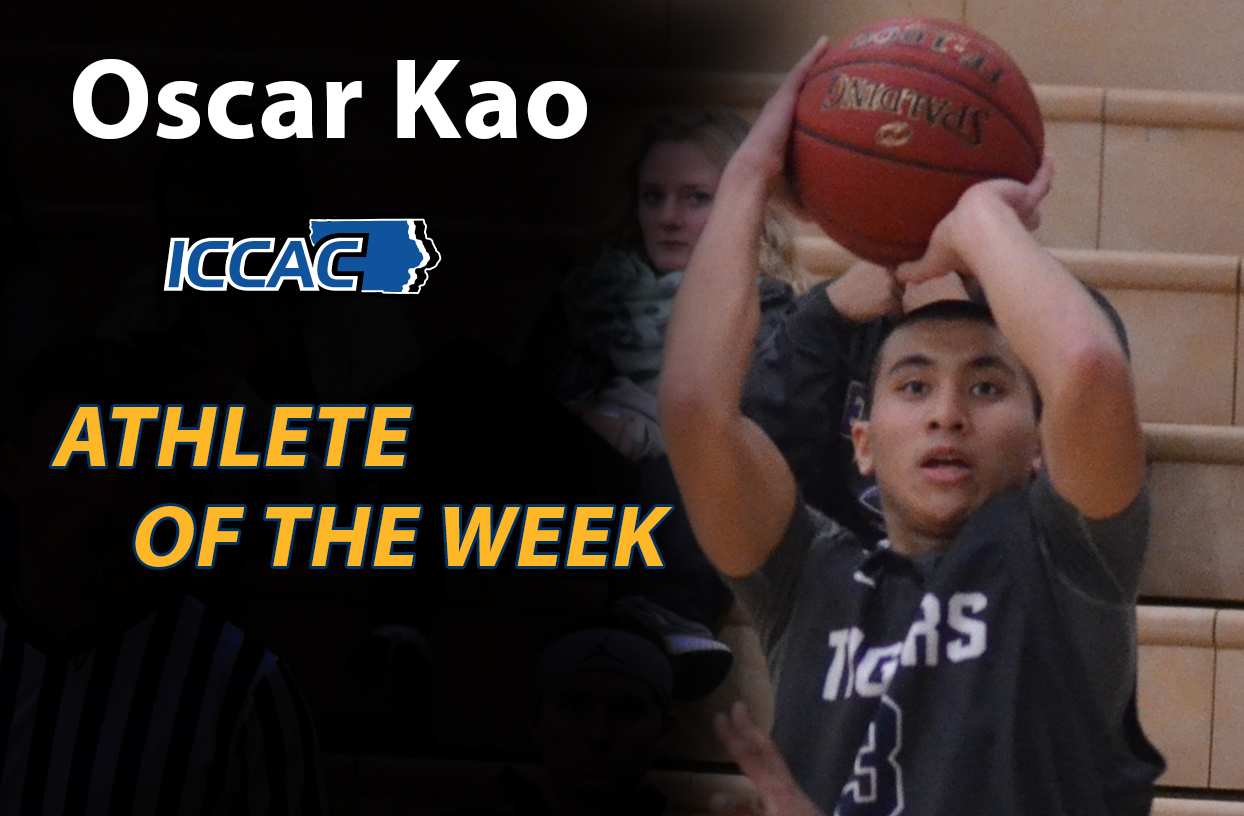 Oscar Kao Earns ICCAC Athlete of the Week