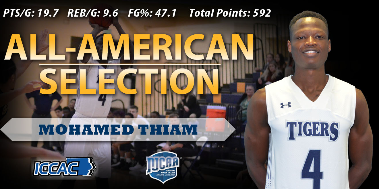 Mohamed Thiam Named 3rd Team All-American