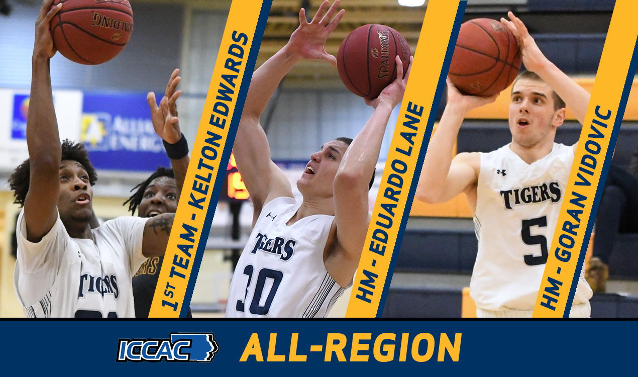 Three Tigers Earn All-ICCAC