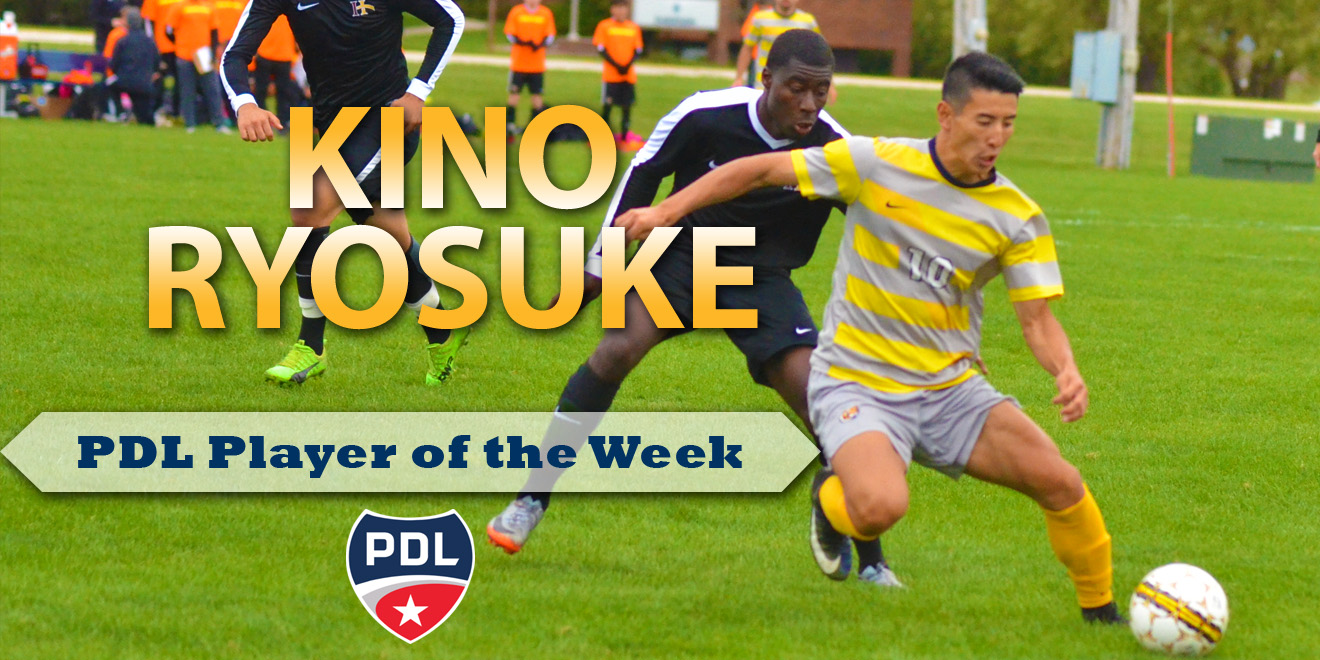 Former Tiger Earns Player of the Week Honors in PDL