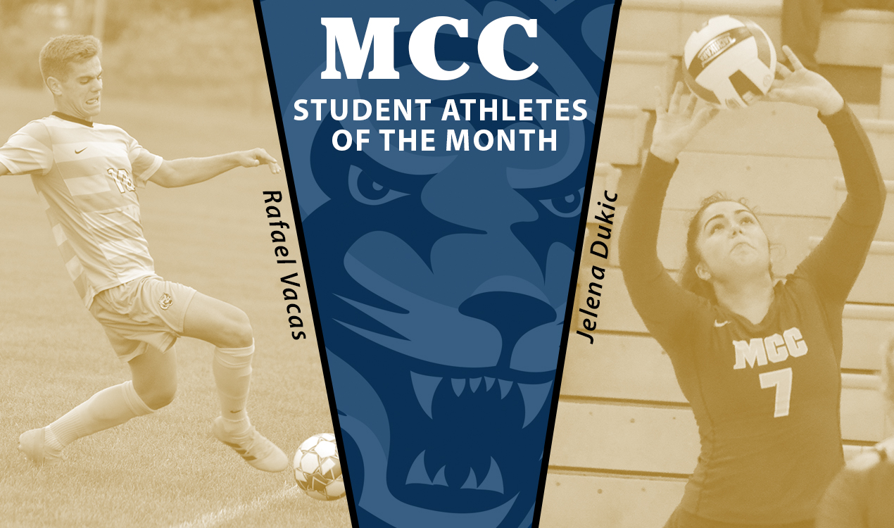 Dukic and Vacas named September student-athletes of the month