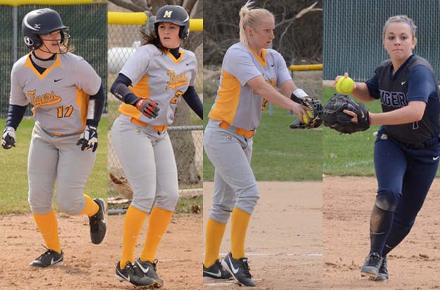 Tacie Blunk, Mackenzie Gott, Sarah Wilson, and Lexie Biehl have been named to the First-Team All-Region XI team as 10 Tigers earn postseason honors