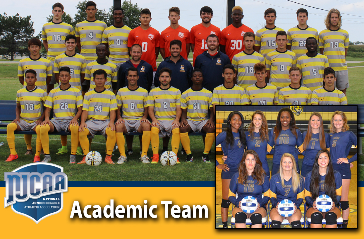 Soccer, Volleyball earn NJCAA Academic Team Awards