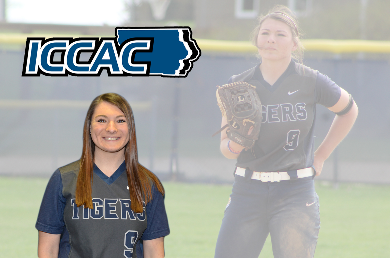 Jordan Carter has been named the ICCAC Division I Softball Player of the Week
