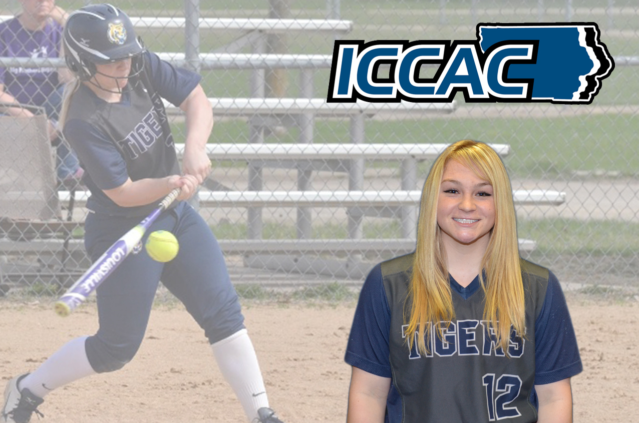Shaena Robinson of the MCC softball team has been named the ICCAC Player of the Week for the third time this season