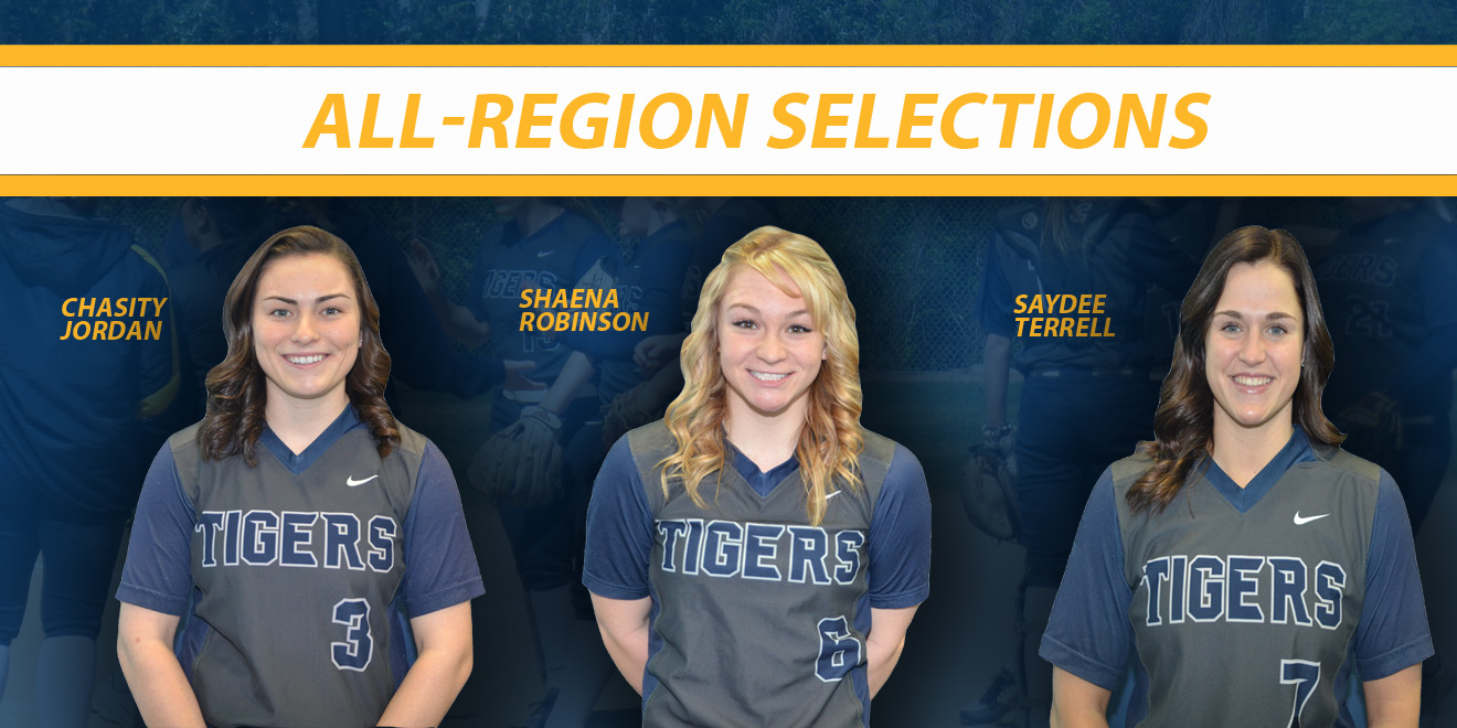 Tigers Earn Three All-Region Selections