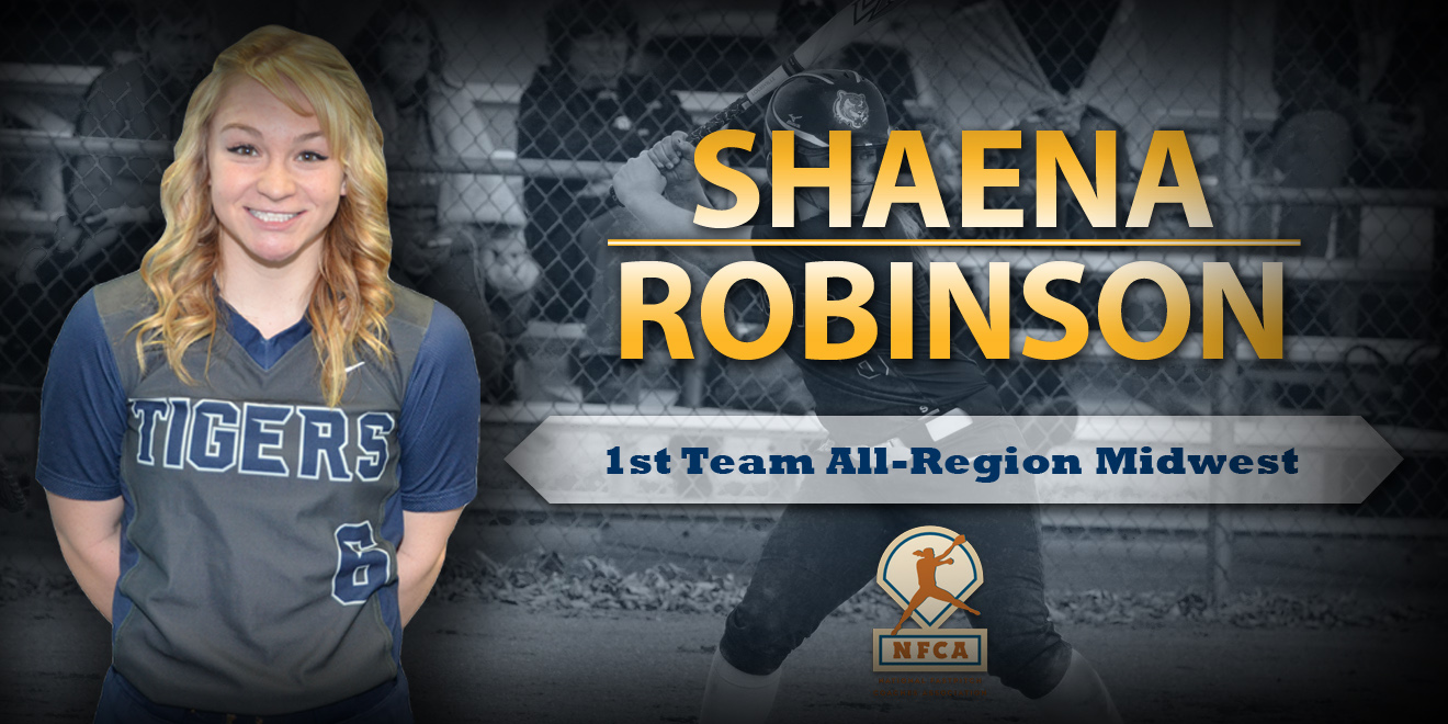 Robinson Earns NFCA 1st Team All Region Midwest Honors