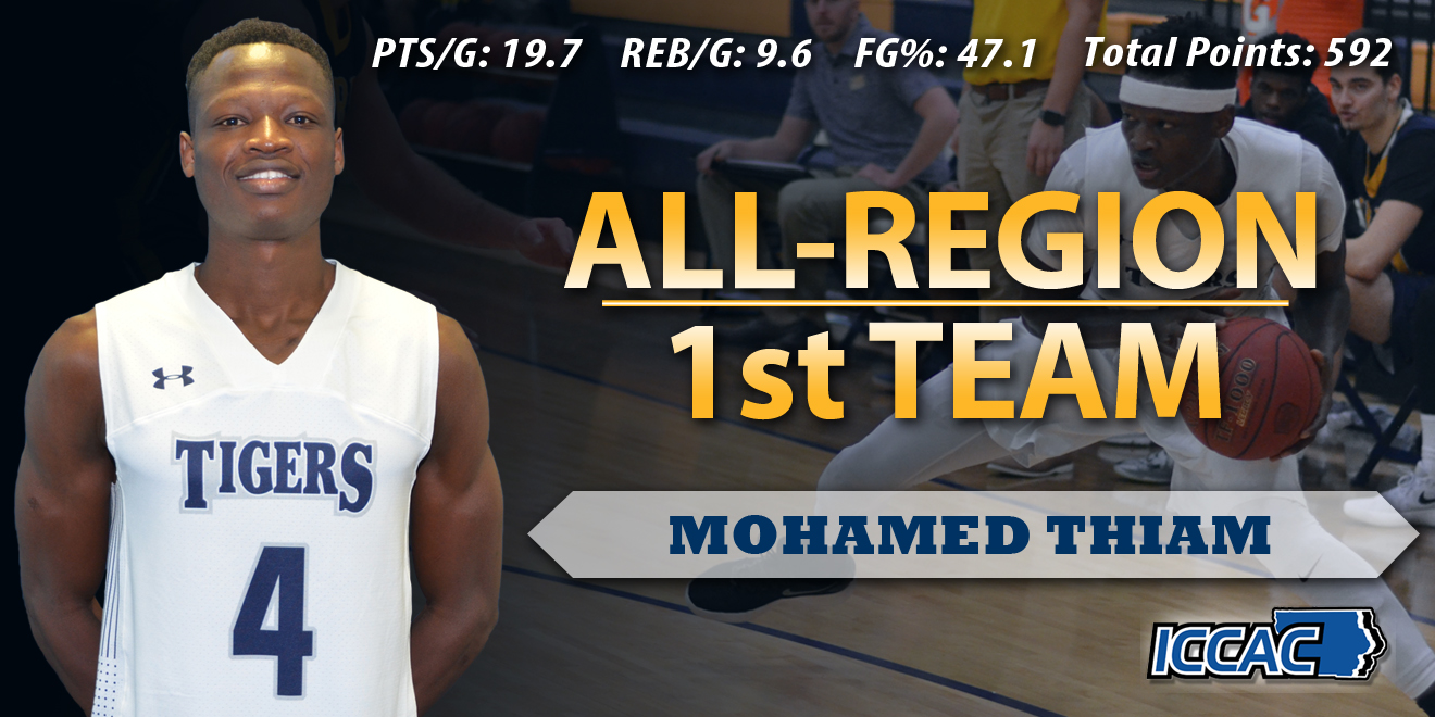 Mohamed Thiam Named 1st Team All-Region