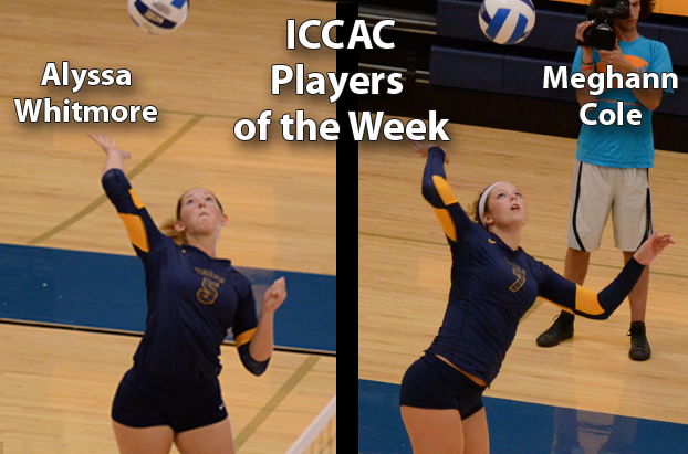 Cole, Whitmore pick up weekly ICCAC honors