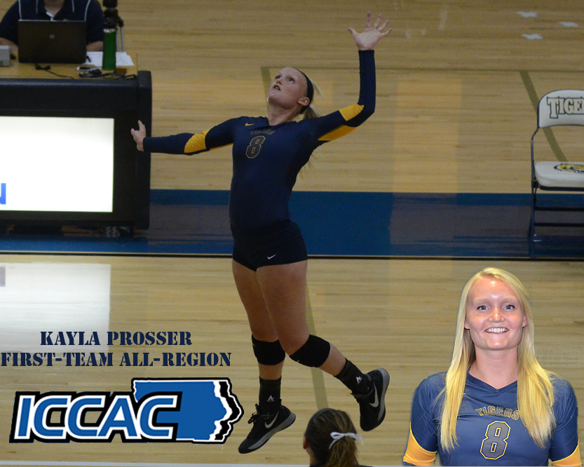 Kayla Prosser named ICCAC Offensive Player of the Week