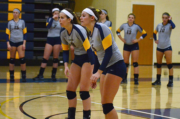 Volleyball falls at home in five sets against Northeast