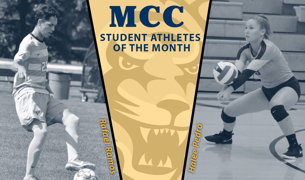 Ramos and Pedro named October Student-Athletes of the Month