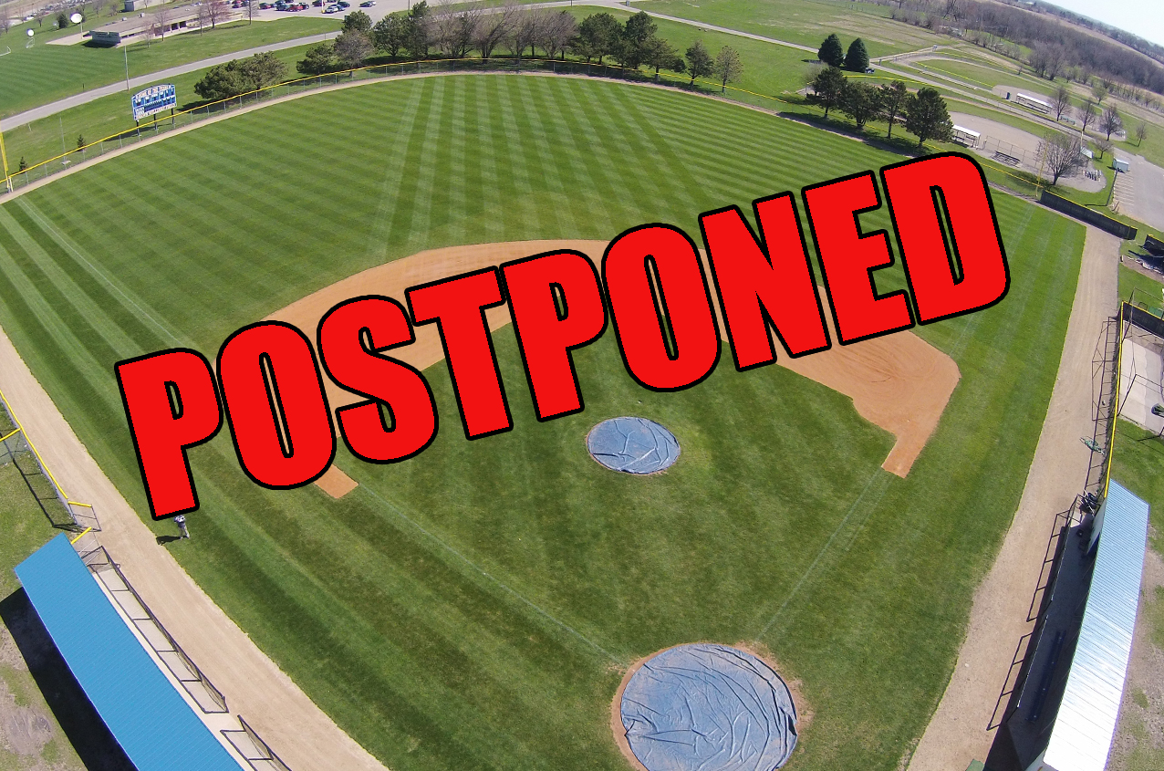 Baseball postpones Thursday's doubleheader vs. Kirkwood
