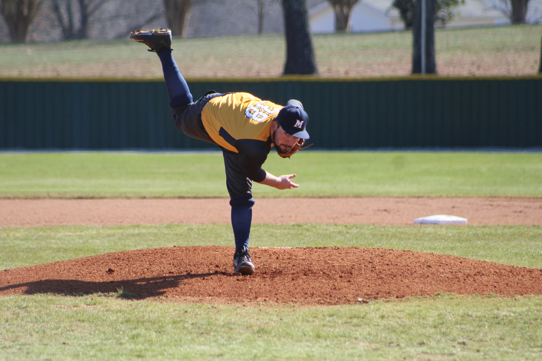 Cole Baker picked up his first win as a Tiger, going five innings while allowing just one hit vs. Roane State
