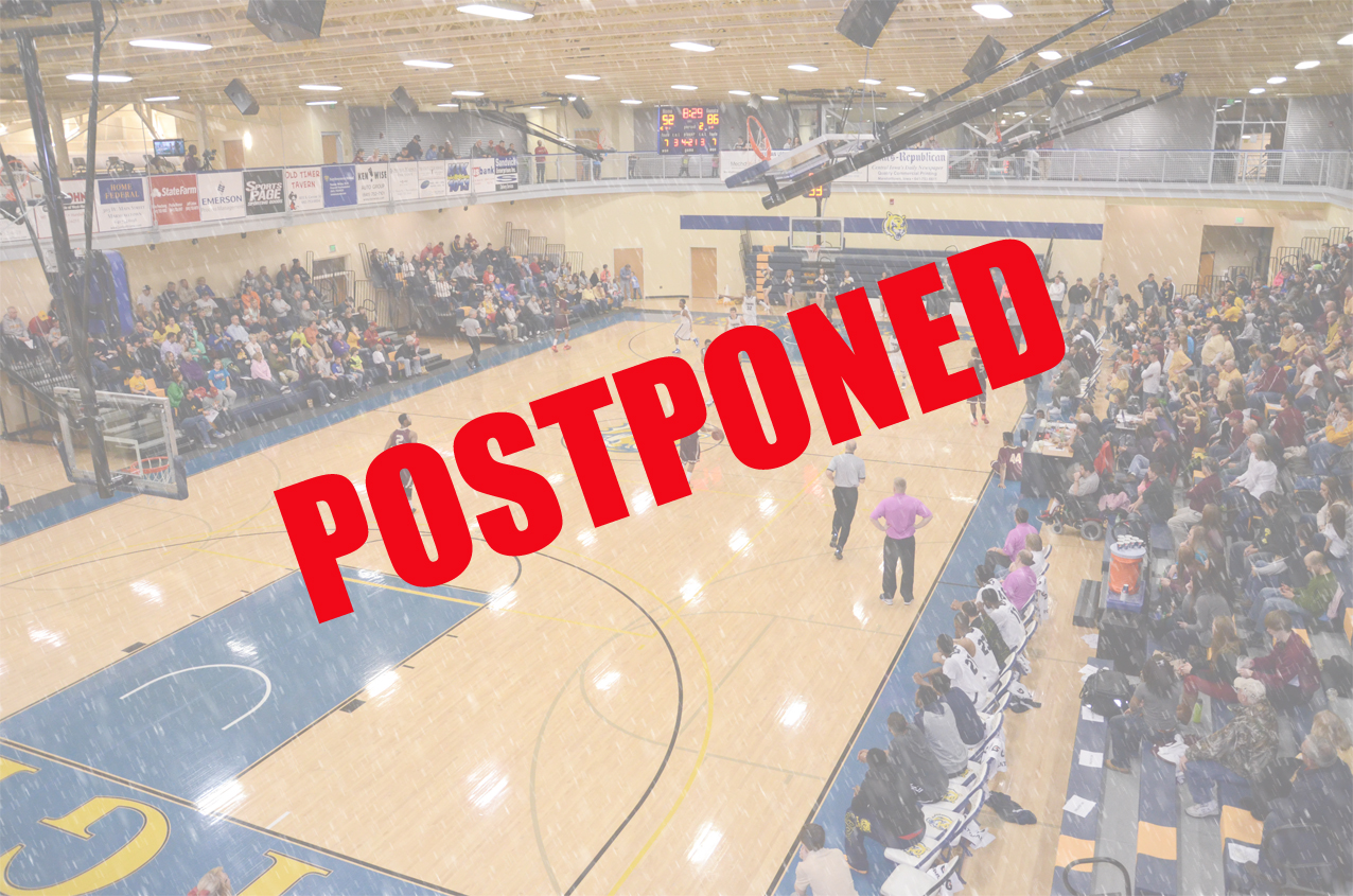 Men's basketball postpones Wednesday night's game