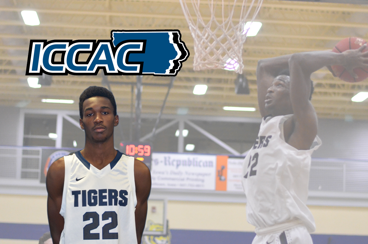 Brandon Simmons has been named the ICCAC Division I Men's Basketball Player of the Week