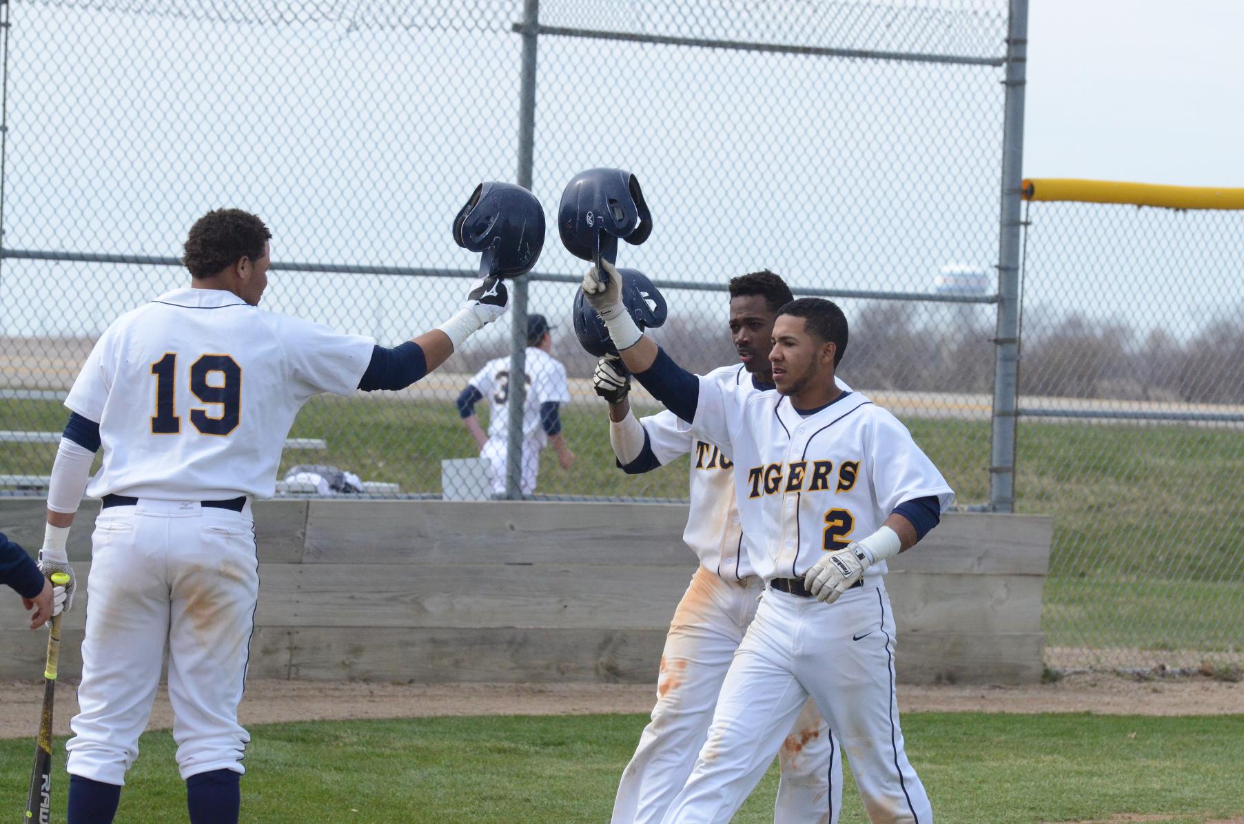 Tigers roll Southwestern behind seven home runs