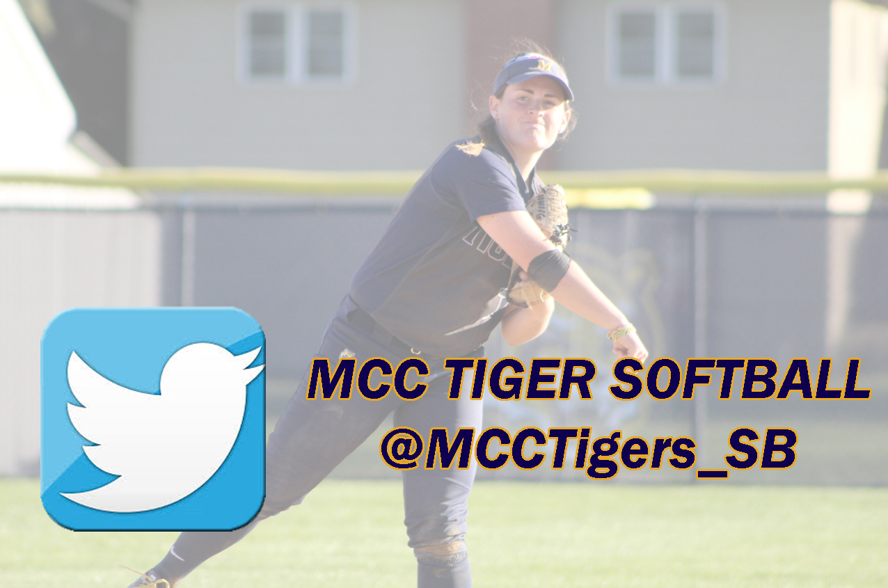 Be sure to follow the MCC softball team on Twitter: @MCCTigers_SB