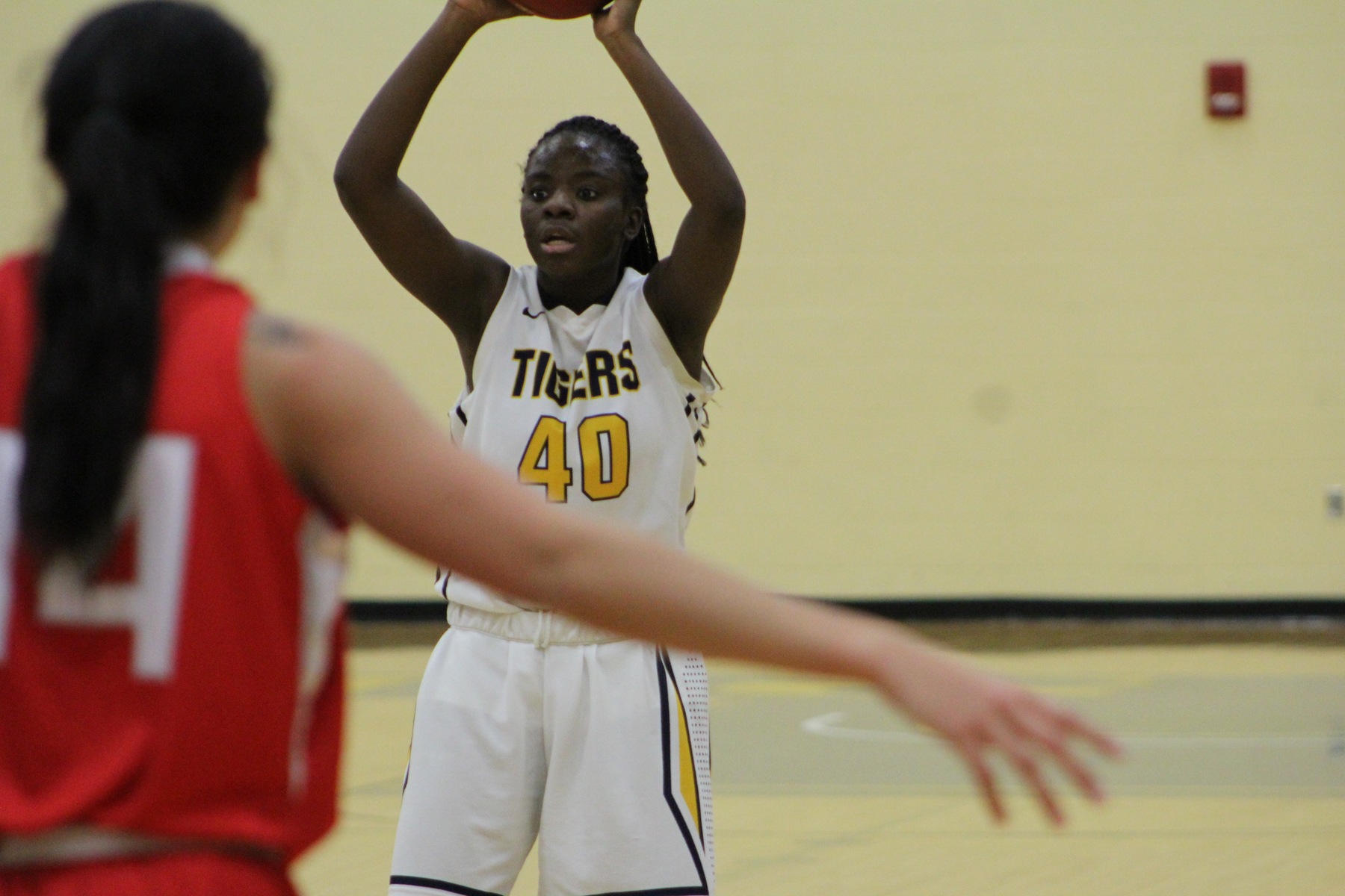 Estelle Eduardo scored 20 points and added 11 rebounds to carry MCC past Grand View JV Tuesday night