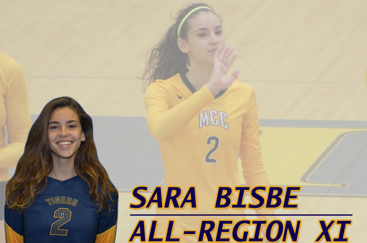 Sara Bisbe earns NJCAA All-Region XI honors